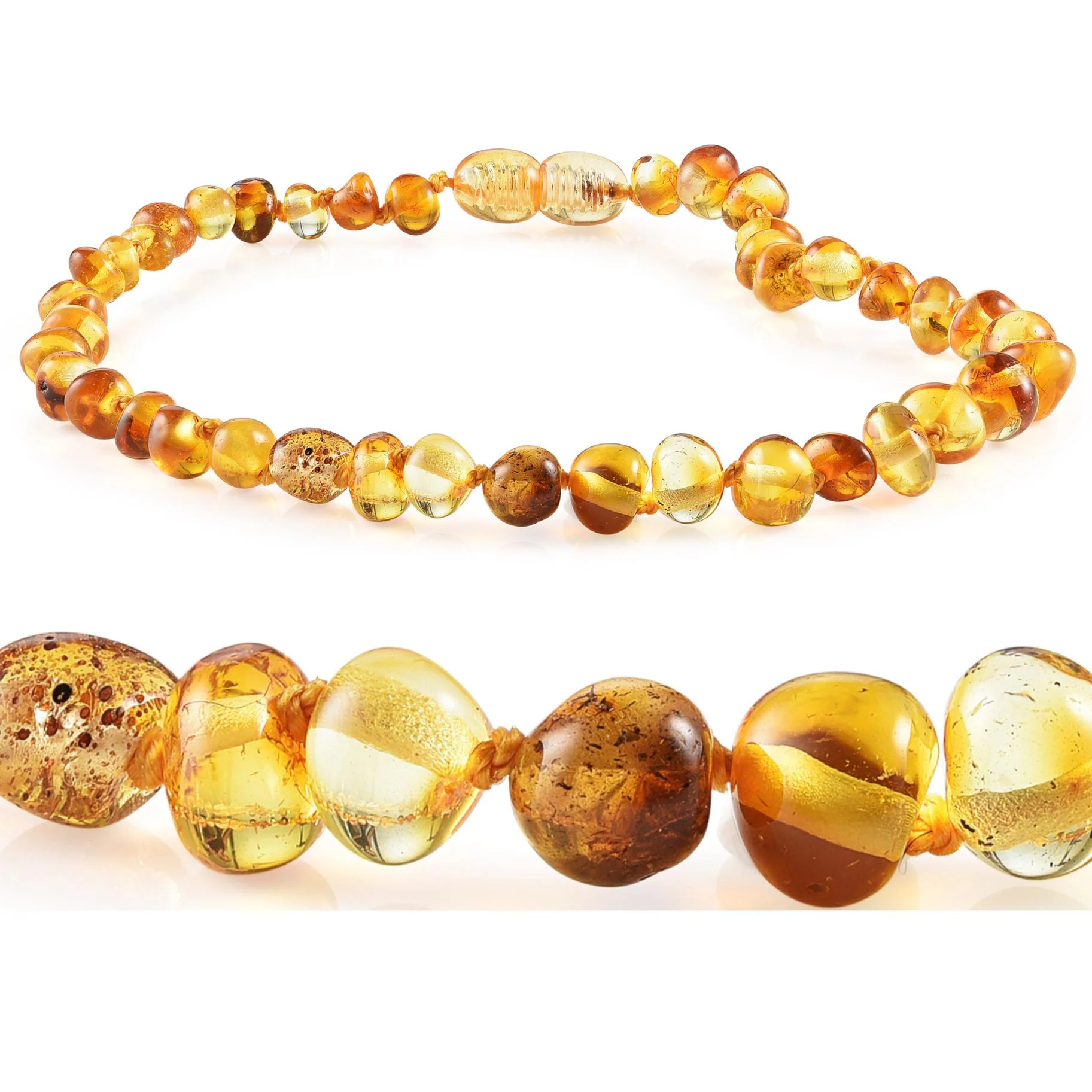 Amber Necklaces by R.B. Amber Jewelry (10-11") - Image 6