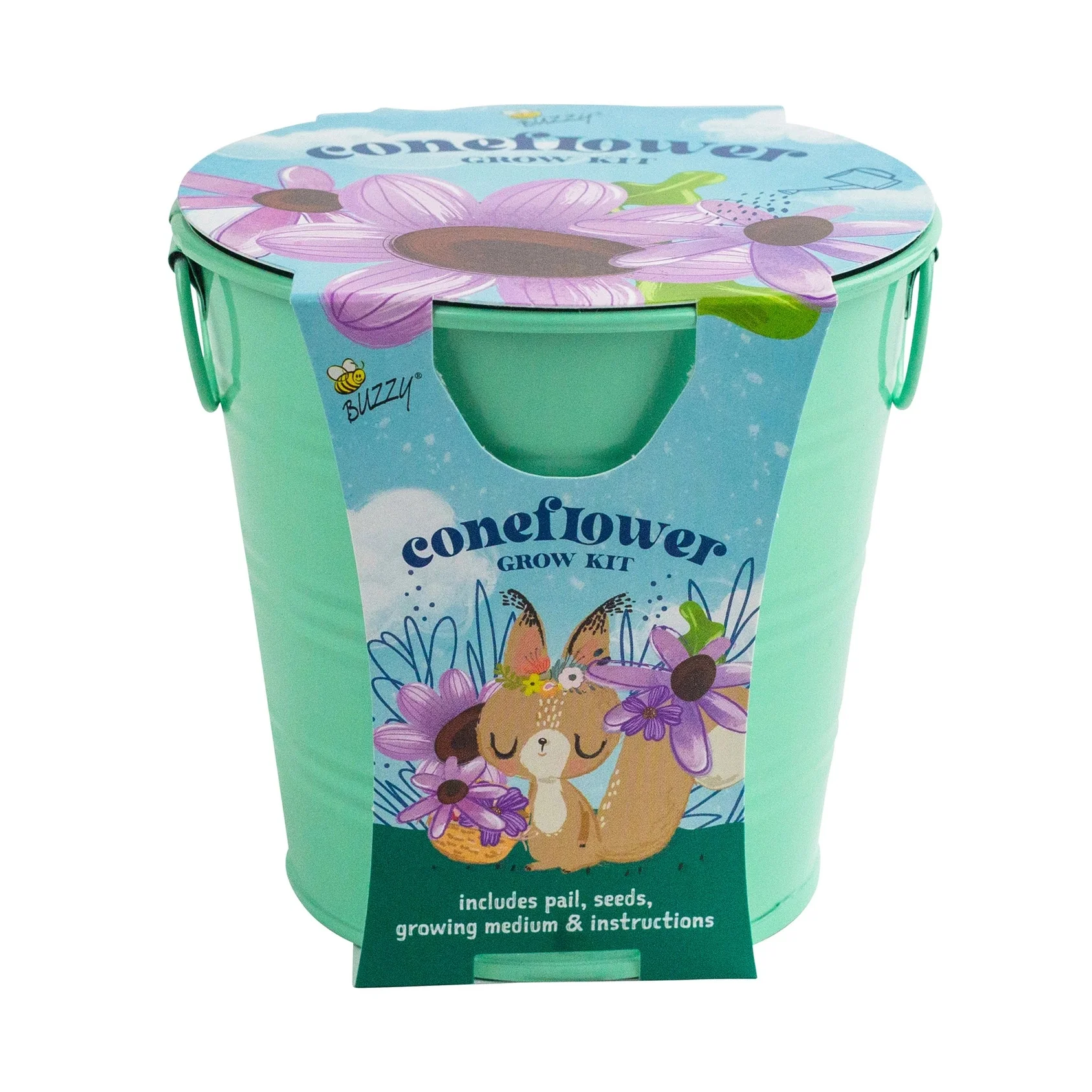 Buzzy Seeds Kids Flower Grow Pail - Image 2