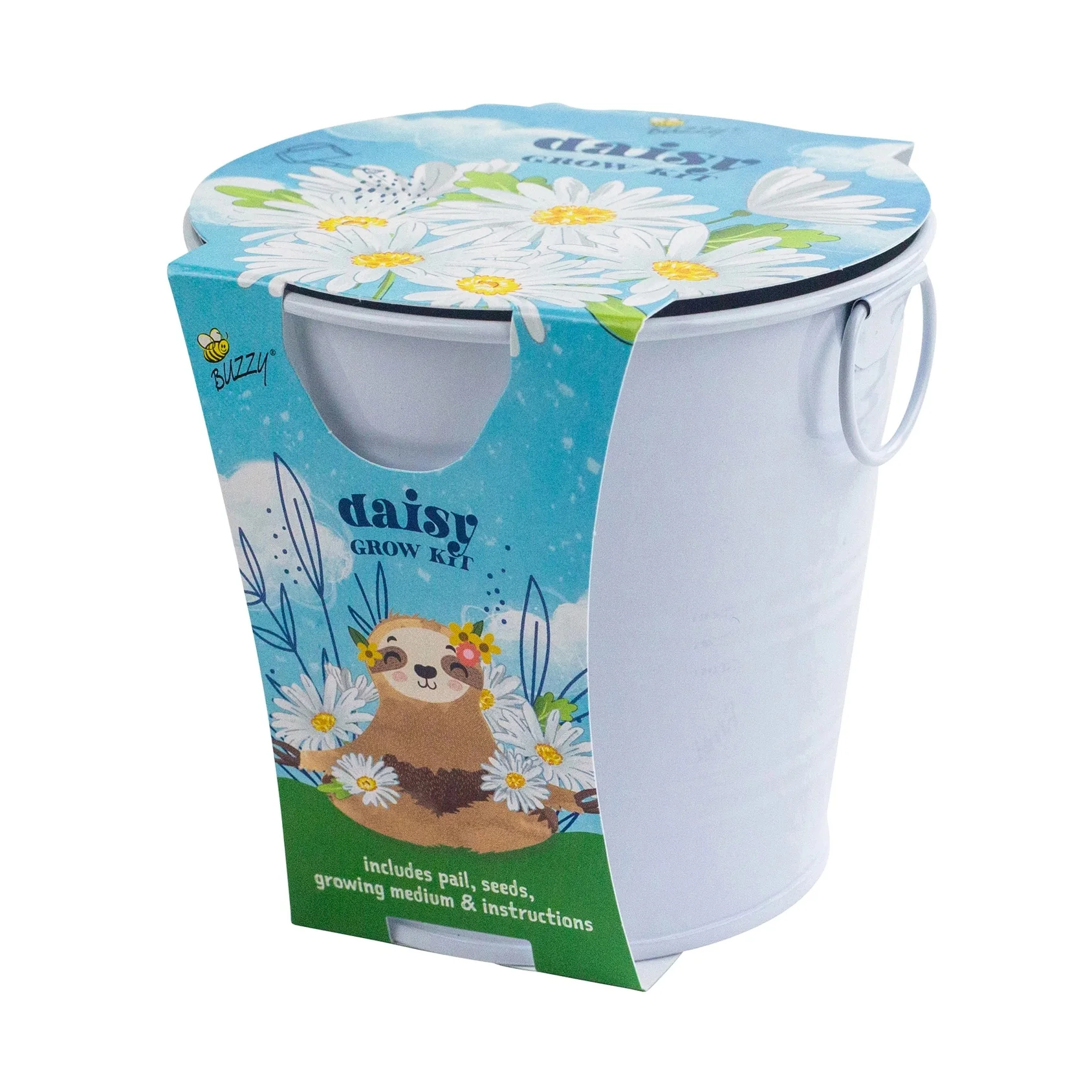 Buzzy Seeds Kids Flower Grow Pail - Image 3