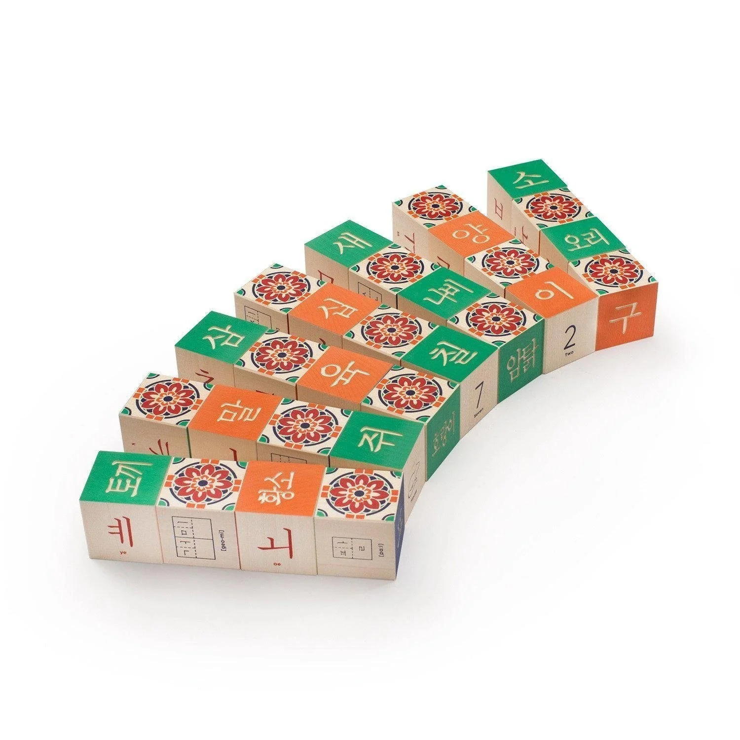 Uncle Goose Foreign Language Alphabet Blocks - Image 14