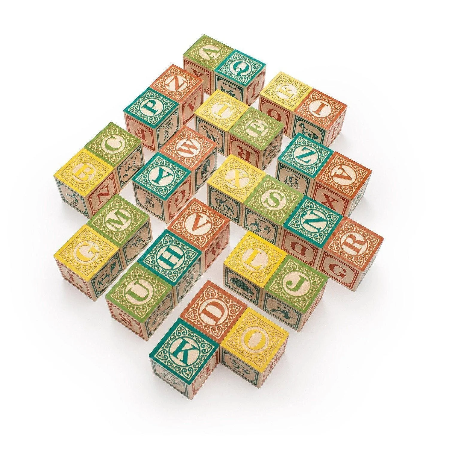 Uncle Goose Foreign Language Alphabet Blocks - Image 21