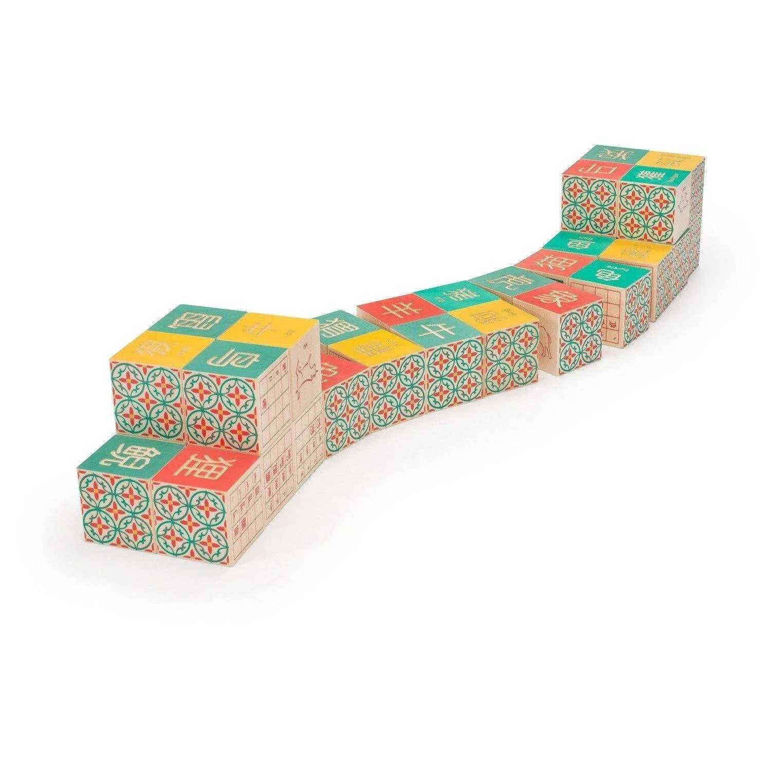 Uncle Goose Foreign Language Alphabet Blocks - Image 4
