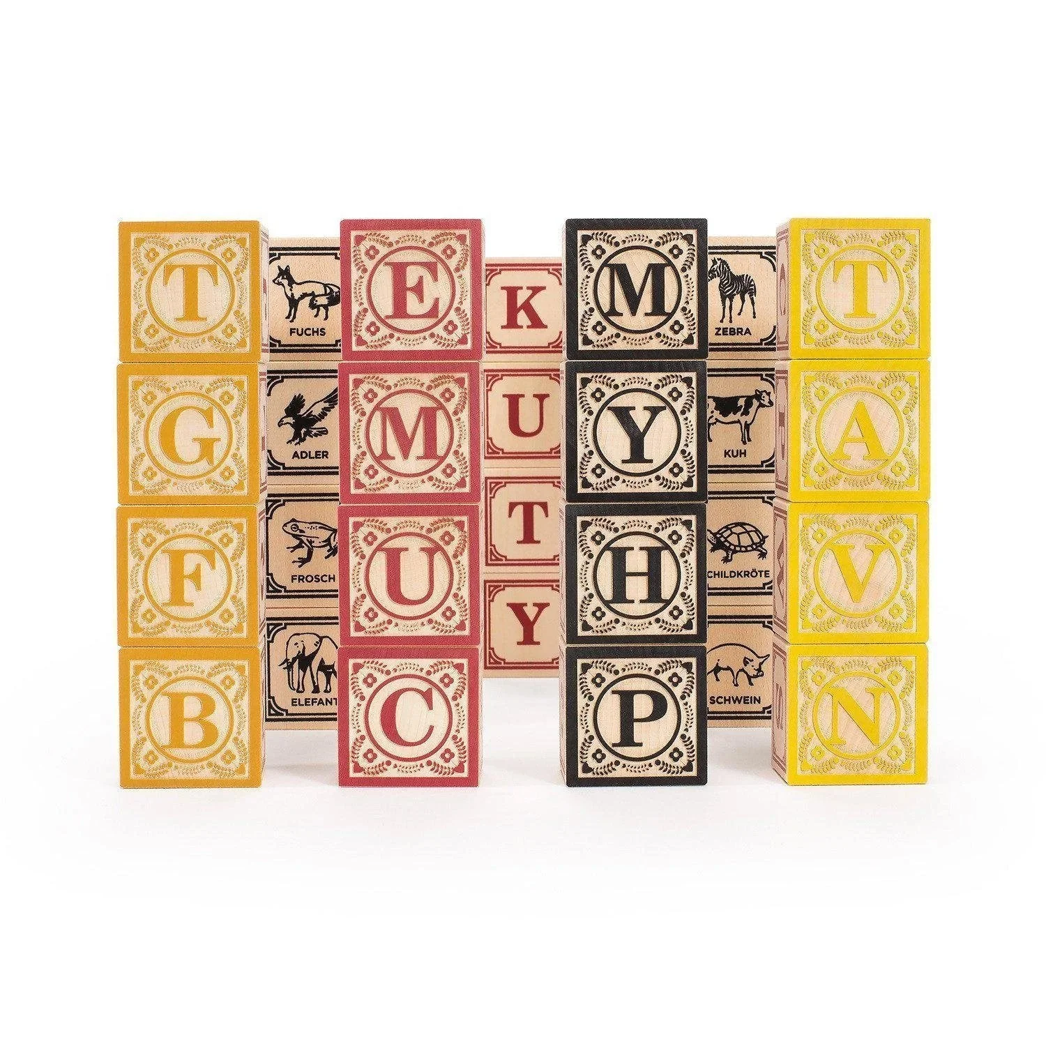 Uncle Goose Foreign Language Alphabet Blocks - Image 8