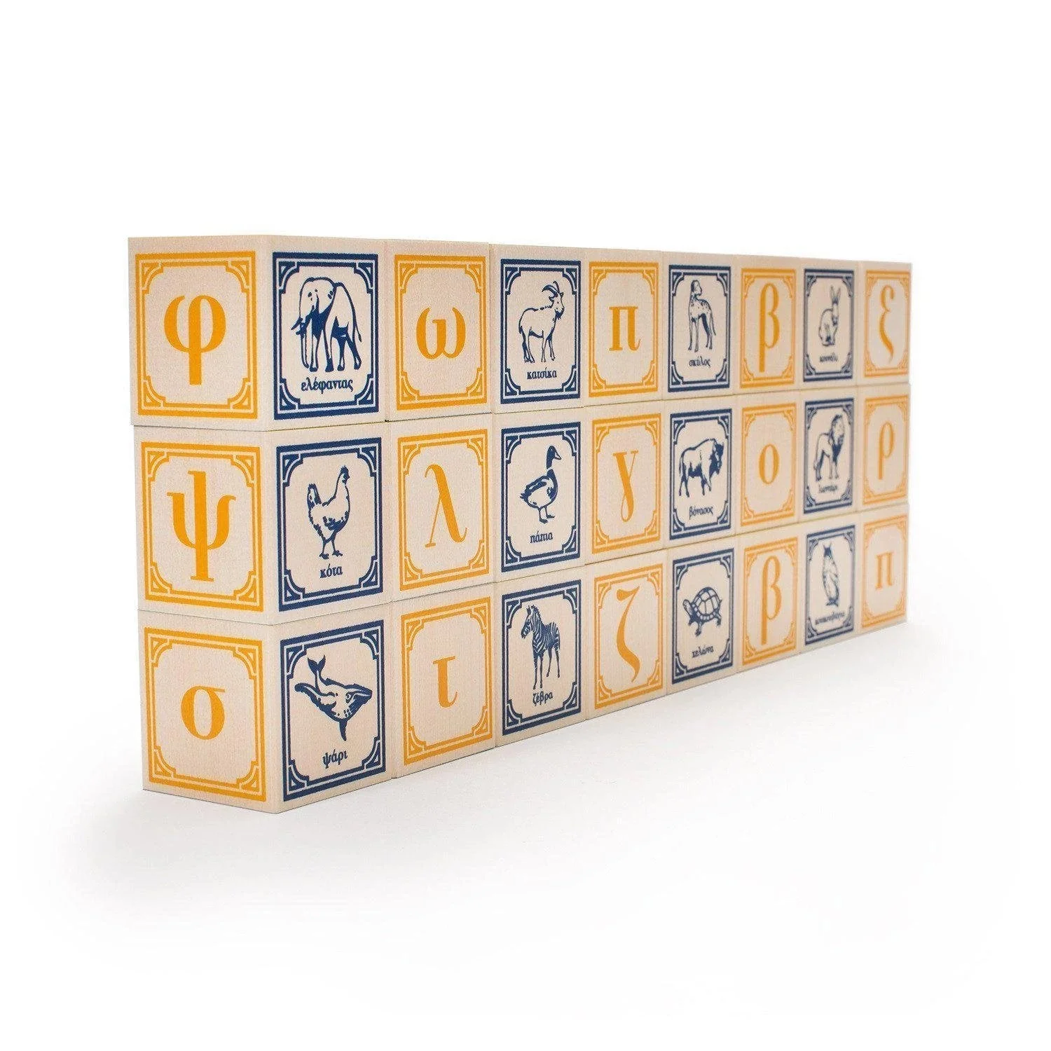 Uncle Goose Foreign Language Alphabet Blocks - Image 9