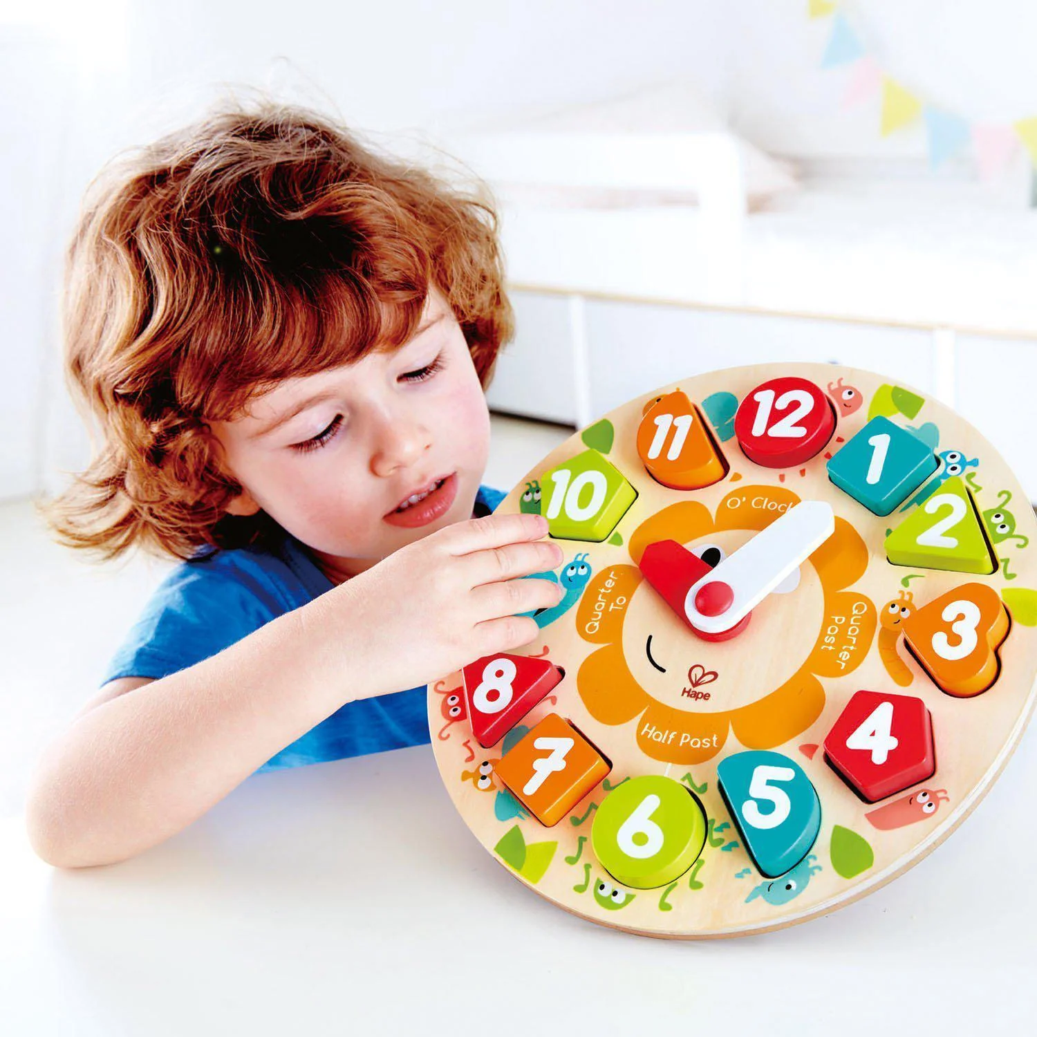 Hape Chunky Clock Puzzle - Image 2