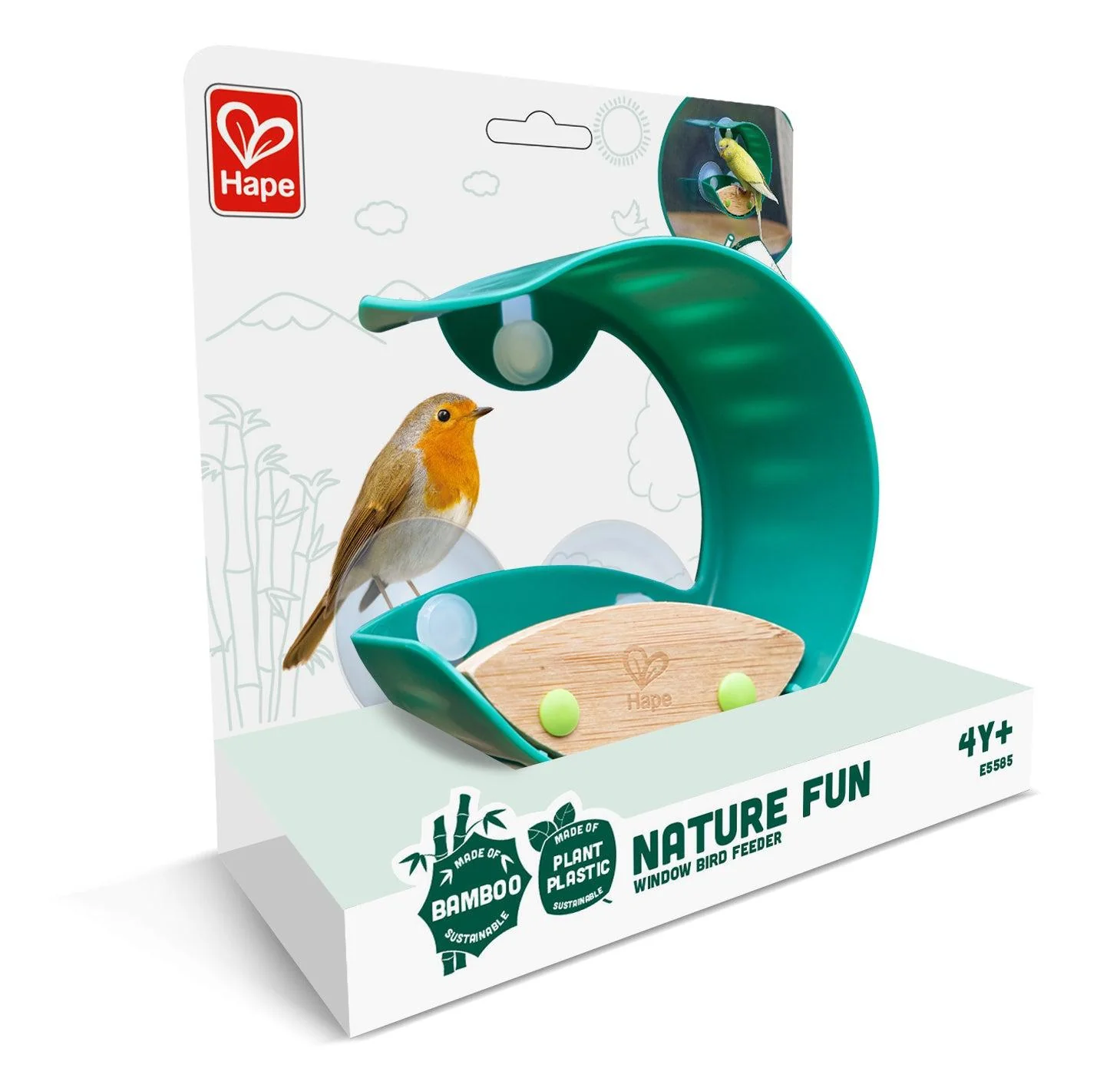 Hape Nature Fun Window Bird Feeder - Image 2