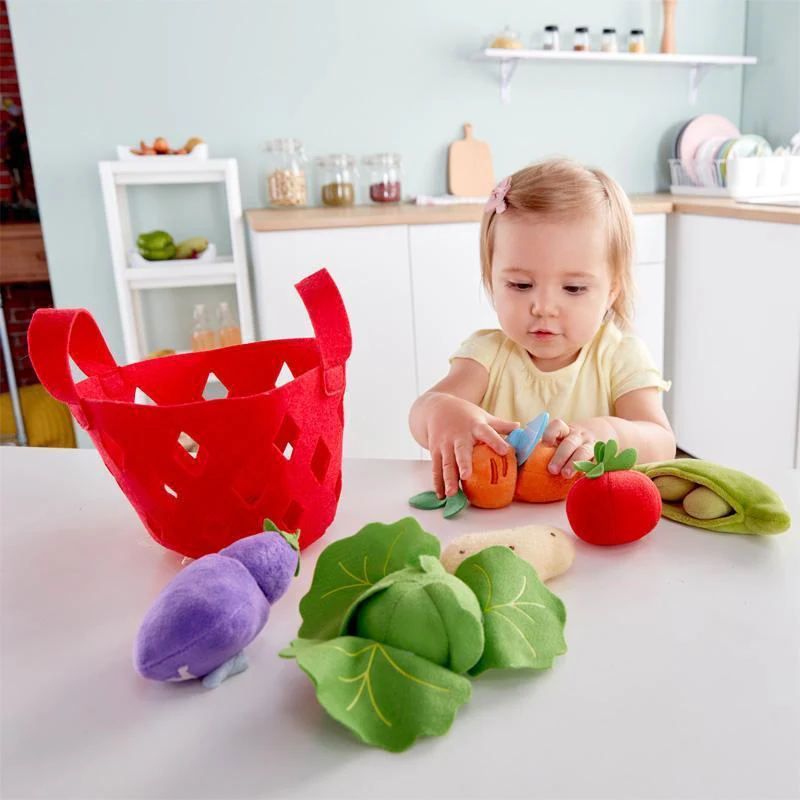 Hape Toddler Vegetable Basket - Image 2