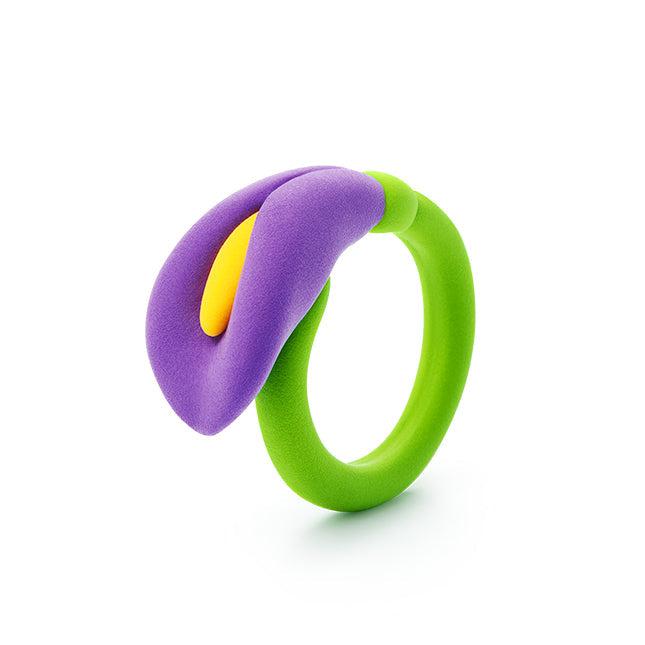 Hey Clay Bijou Flower Rings - Image 5