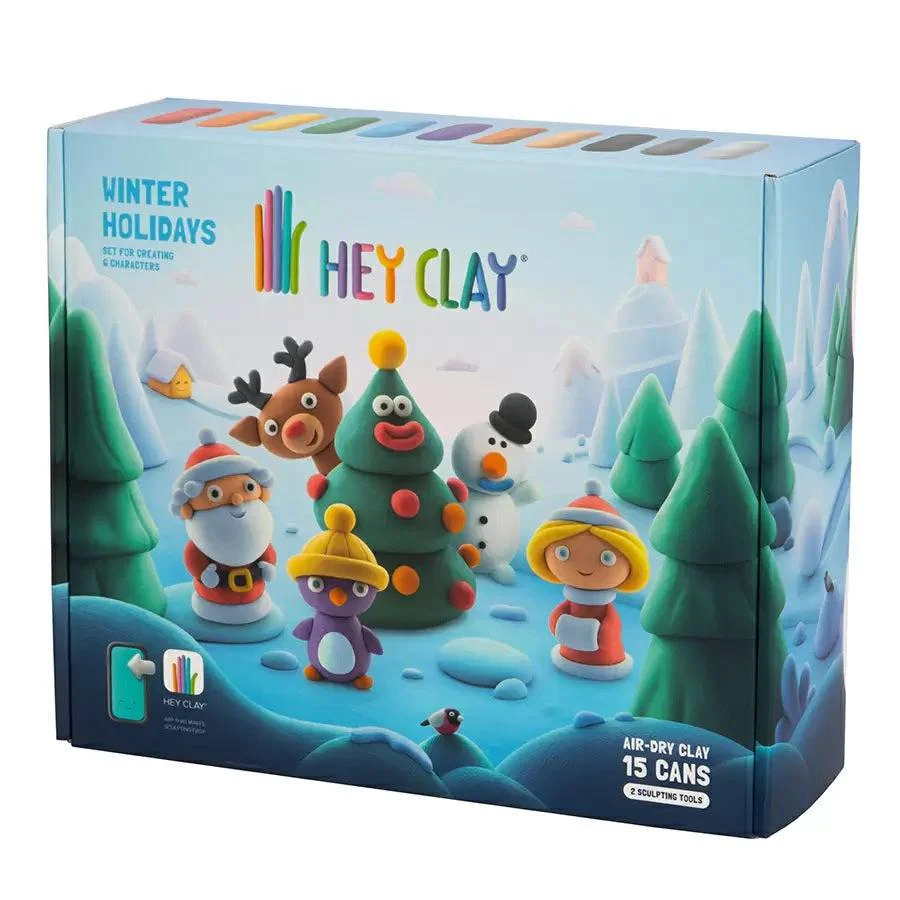 Hey Clay Winter Holidays