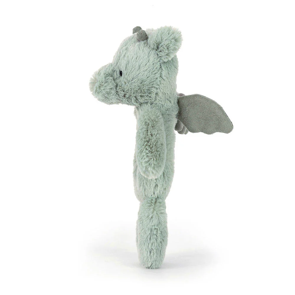 JellyCat Bashful Dragon Ring Rattle (Last Call!) - Image 2
