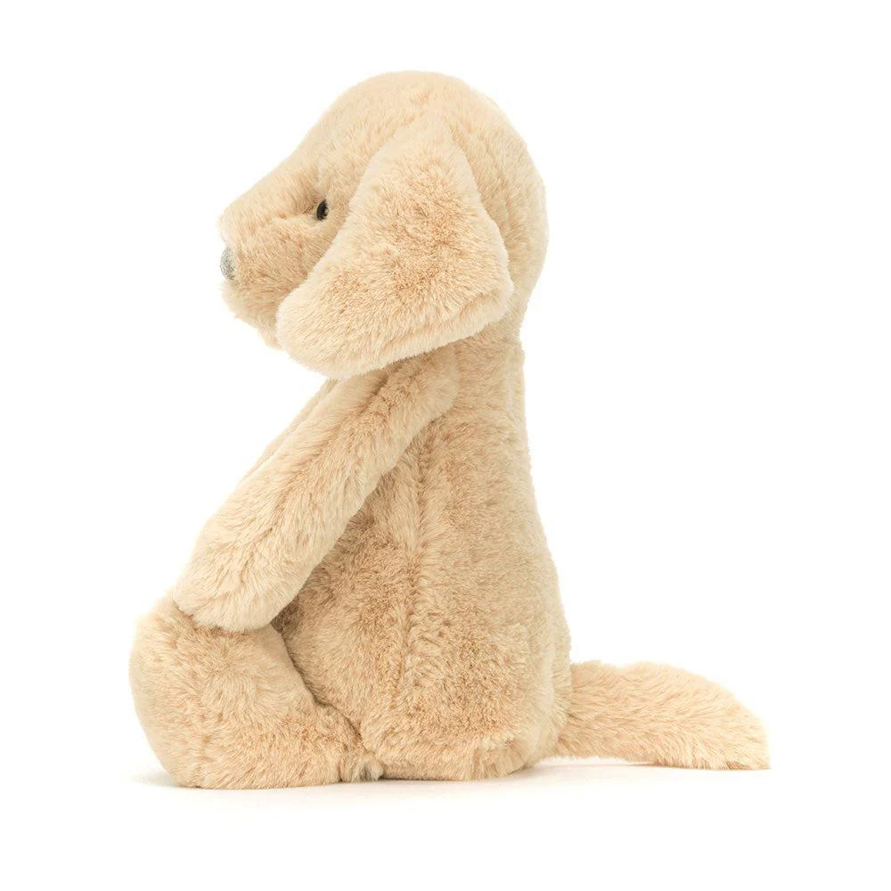 JellyCat Bashful Luxe Puppy Orlando Plush - Image 2