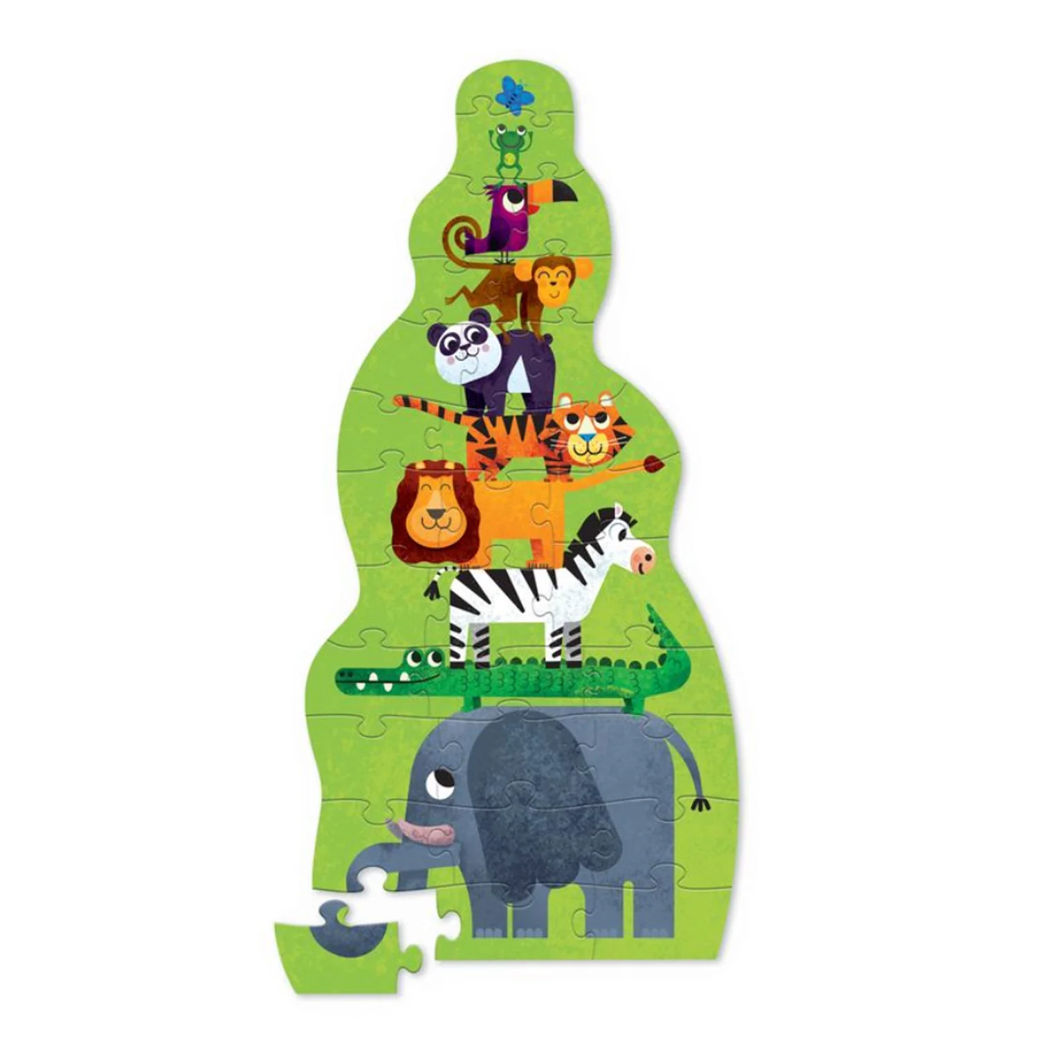 Jungle 30-Piece Super Duper Tall Puzzle - Image 2