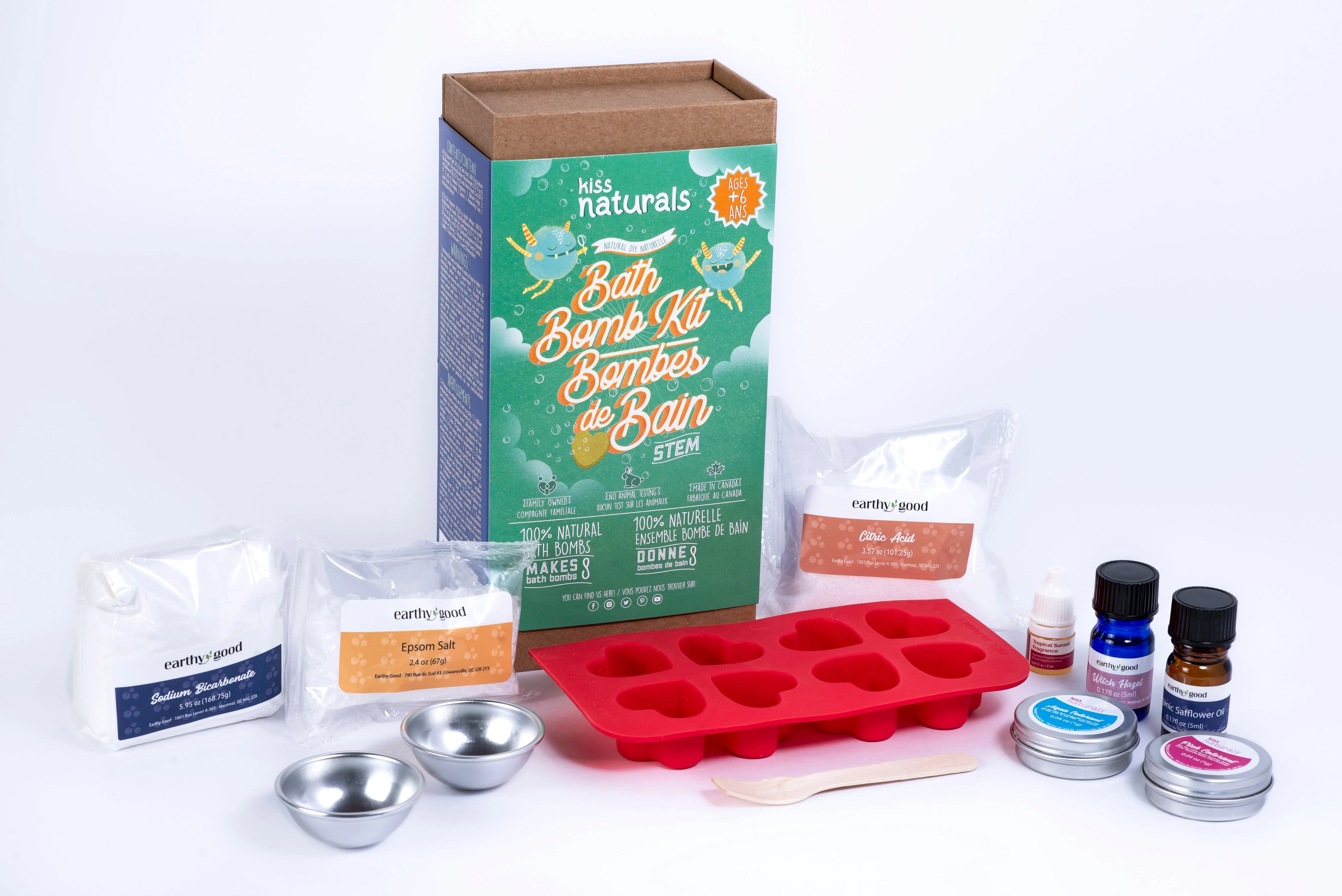 Kiss Naturals Bath Fizzies Kit - Image 4