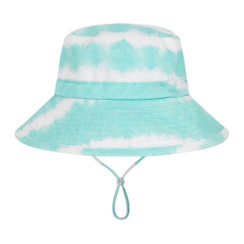 Kooringal Kids Girl's Wide Brim Bucket Hat - Lucky Bay (2 Years & Up)