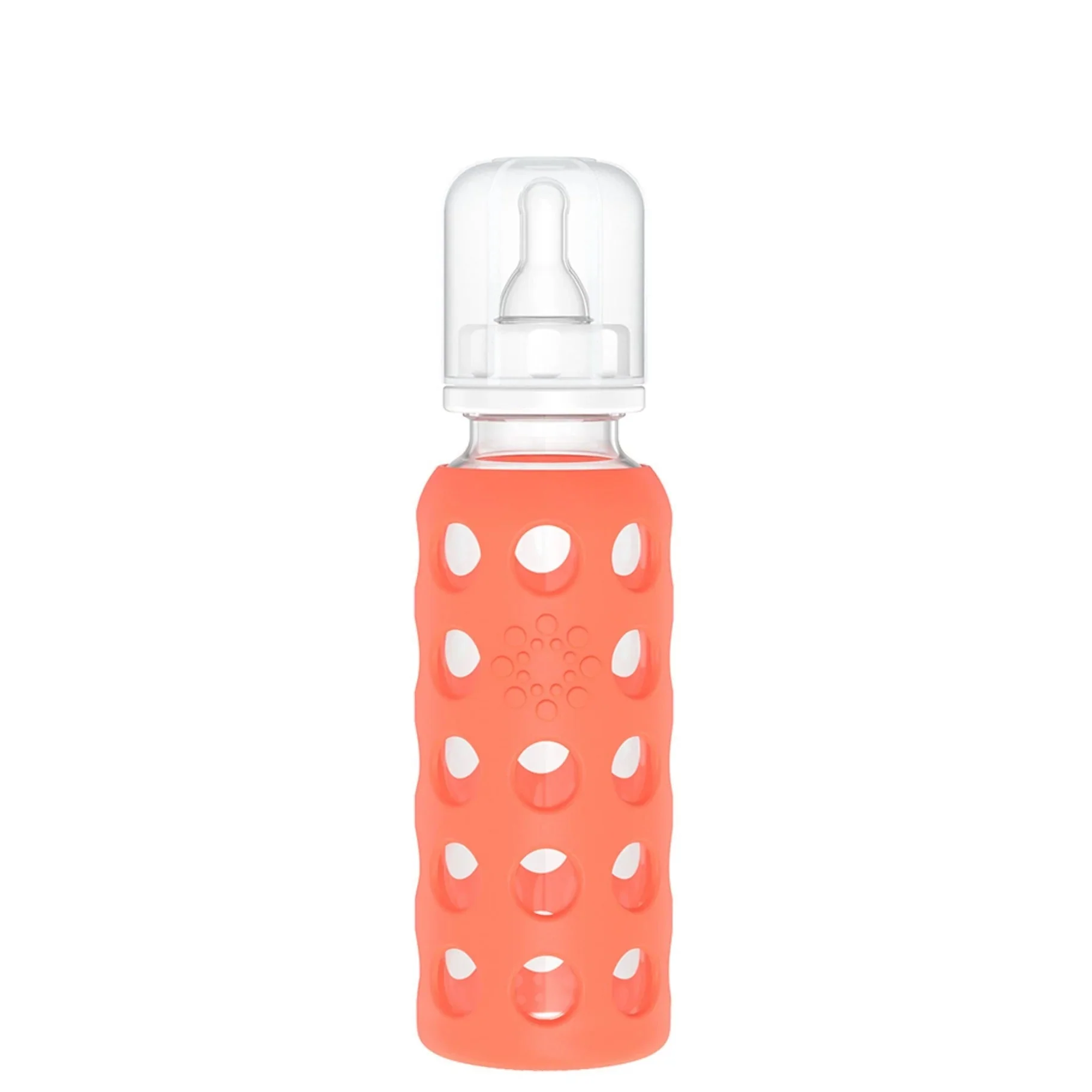 Lifefactory 9 oz Glass Baby Bottles with Silicone Sleeve - Image 4