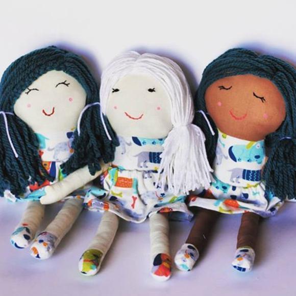 Made By Shellmo Cloth Dolls - Image 2