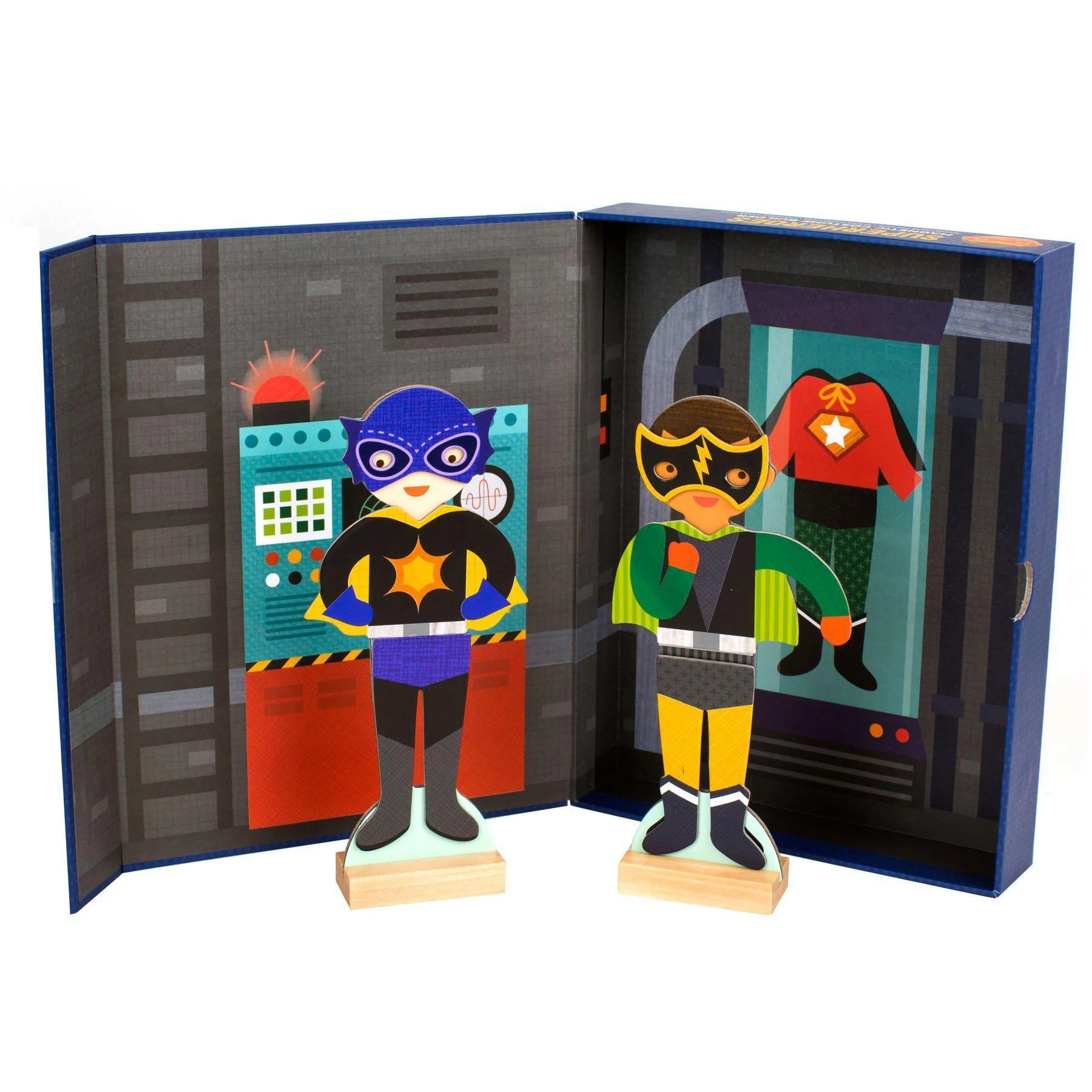 Magnetic Dress Up Dolls: Superheroes - Image 2