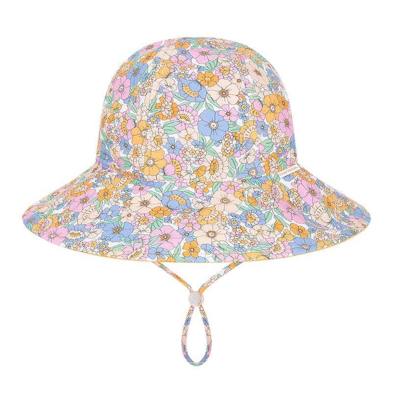 Kooringal Kids Girl's Floppy Bucket Hat - Meadow (2 Years & Up)