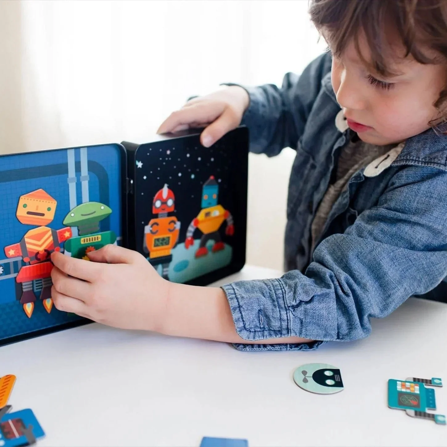 On-The-Go Magnetic Play Set - Robot Remix - Image 4
