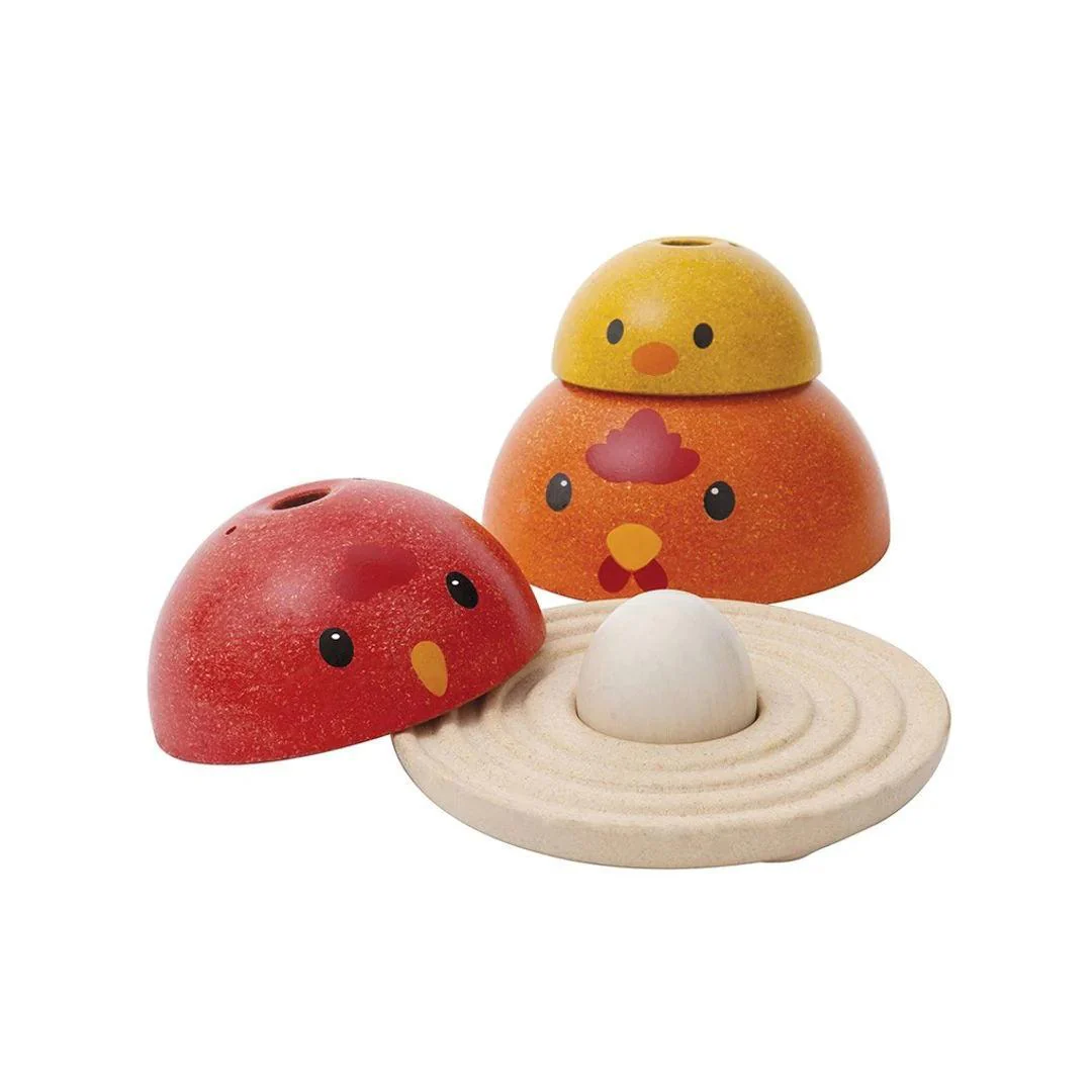 Plan Toys Chicken Nesting - Image 3