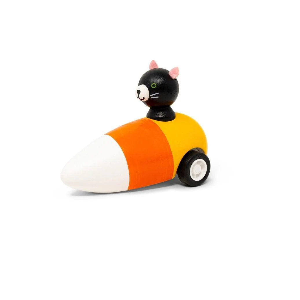 Pull-Back Halloween Candy Corn Cars - Image 3