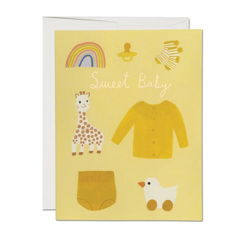Red Cap New Baby Cards - Image 10