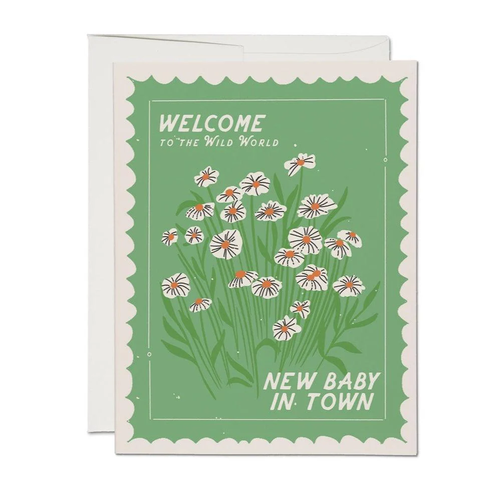 Red Cap New Baby Cards - Image 8