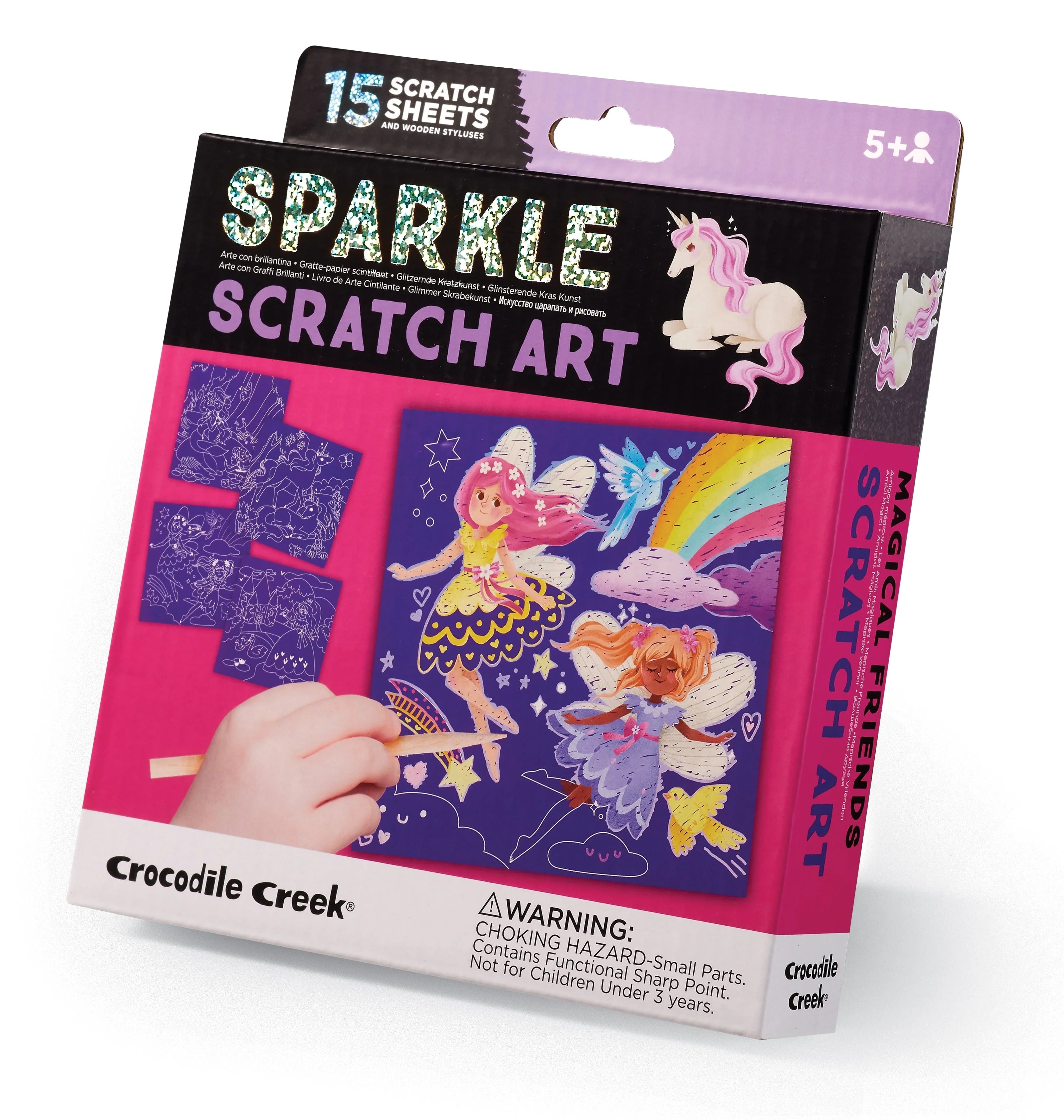 Sparkle Scratch Art Activity Set - Image 6
