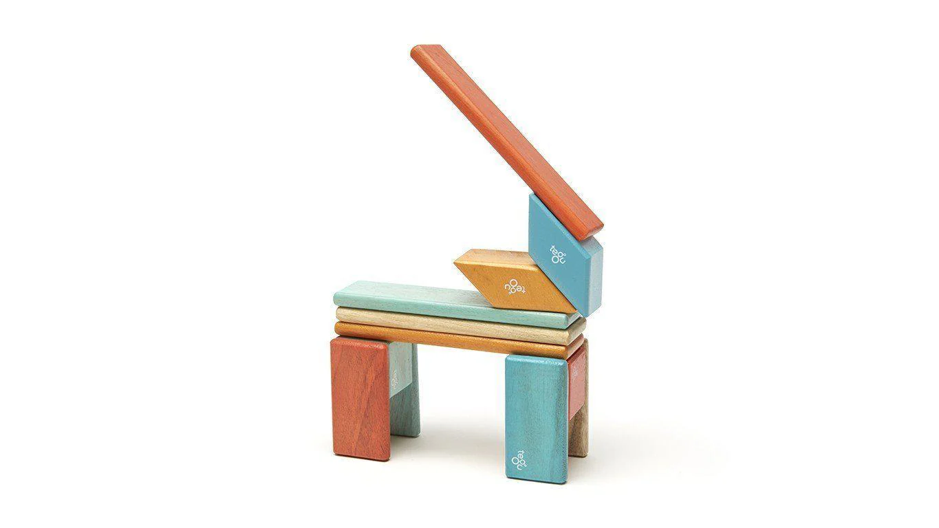 Tegu 14-Piece Magnetic Wooden Block Set - Image 8