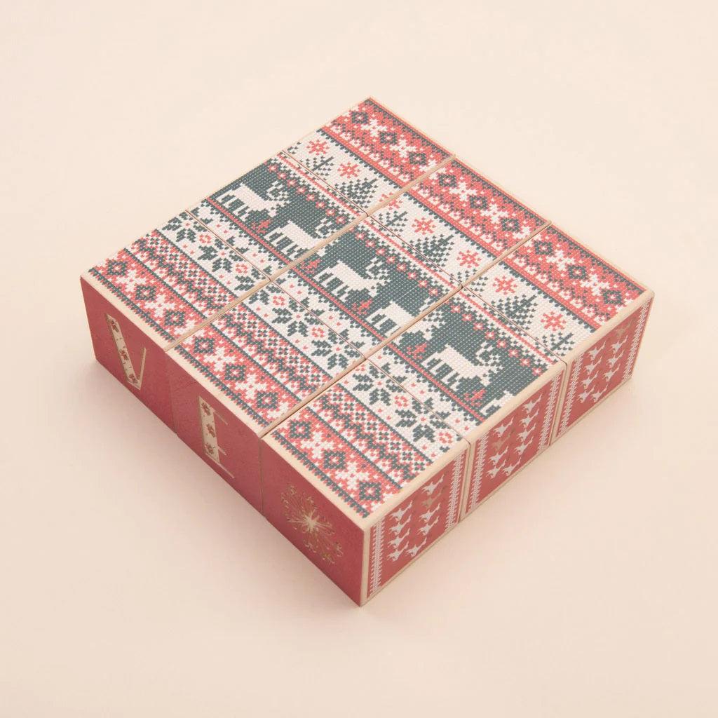 Uncle Goose Reindeer Blocks - Image 3